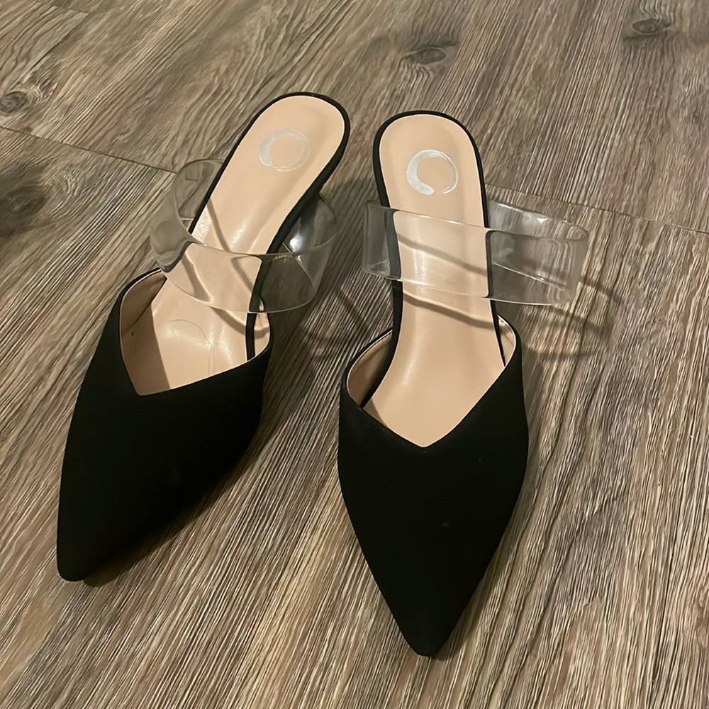 Journee Collection Heeled Mules